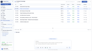 Une capture d'écran montre la section connaissances dans un nouveau produit IA d'une entreprise, mettant en avant la fonctionnalité Dlubal CALC pour une exécution de projet améliorée.